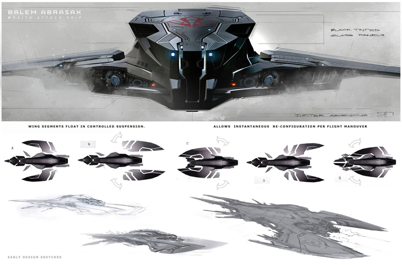 Illustration for article titled The concept art of Jupiter Ascending is glorious eye candy